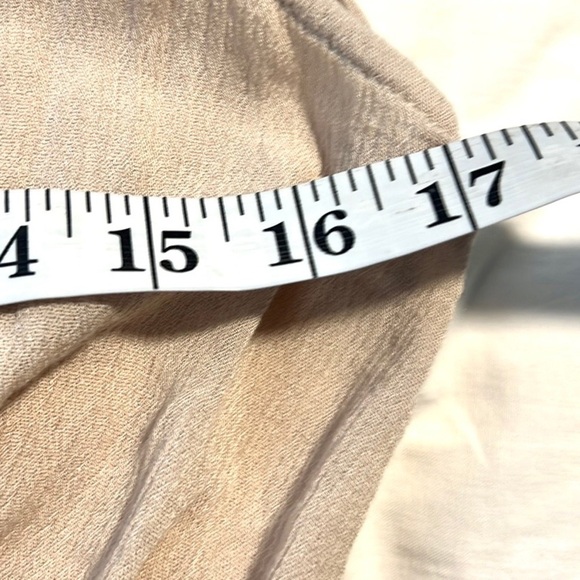 Baeverly,Gorgeous Lined,Cream,TwirlAble Dress,Faux Embellis’d Drawstring,Size M - Picture 7 of 9